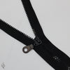 22.5" Separating  Nylon Zipper (Black)