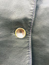 Jacket: Elegant Black Leather Blazer